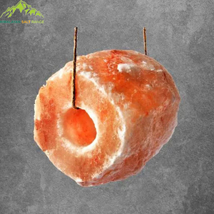 Demaro Salt High Quality Premium Export Natural Himalayan Cow Salt Licks Cube <b>Shape</b> Animal Lick Salt <b>Blocks</b> Hanging Rope 1m ISO - Product Image 2