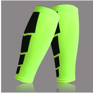 Jambières épaisses ajustables à motif géométrique pour femmes, respirantes, en Spandex et Polyester, imprimé floqué non tissé, pour usage quotidien, bleu et blanc - Product Image 2