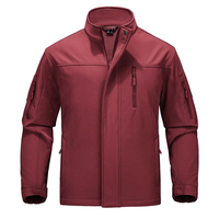 Chaquetas Bomber Softshell Personalizadas de Invierno para Hombre, al por Mayor, 100% Poliéster, con Capucha, Impermeables, 160g