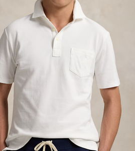 Nuevo Polo Personalizado con Logotipo Bordado para Hombre, Color Sólido, Bolsillo Frontal, Tejido de Punto, Suministrado por ODM - Product Image 4