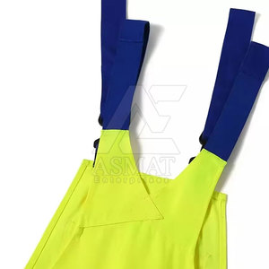 ชุดเอี๊ยมทำงานที่เชื่อถือได้ เสริมความแข็งแรงบริเวณเข่า มีกระเป๋าหลายช่อง ชุดเอี๊ยมทำงานทันสมัยเพื่อความปลอดภัย - Product Image 2