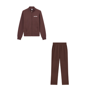 Women Full Zip Stand Collar Tracksuit With <b>Trousers</b> Straight Fitted Casual Lounge Travel Wholesale Custom Two Piece Clothing Set - Product Image 1