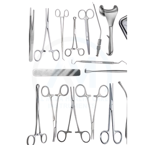 ชุดเครื่องมือผ่าตัดอัล มิดา เฮลท์แคร์ 14 ชิ้น ทำจากเหล็กกล้าไร้สนิม สำหรับการผ่าตัดทั่วไป ได้รับการรับรองมาตรฐาน CE ISO13485 ระดับ Class I - Product Image 2
