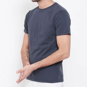 Camiseta Elástica Ajustada para Hombre, Mezcla de Algodón y Spandex, Manga Corta, para Gimnasio, Fitness, Entrenamiento, Uso Diario - Product Image 3