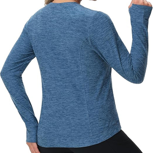 Chemises de compression pour femmes à manches longues respirantes pour la course à pied, la remise en forme, le golf, le pickleball, vêtements de sport actifs pour femmes - Product Image 5