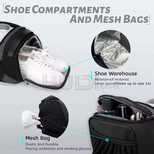 Bolsa Deportiva Profesional para Gimnasio, Diseñada con Múltiples Compartimentos, Tela Resistente y Asas de Fácil Transporte - Product Image 3