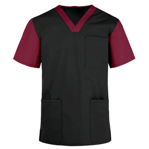 Men's High-quality Breathable Windproof Lab Coat Front Pocket Long Sleeves Customizable Summer Hospital Men's Scrub Lab Coat - Product Image 2