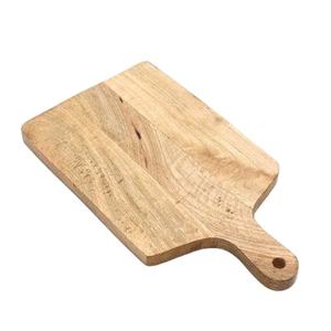 Tabla de Cortar Rectangular de Madera con Asa para Utensilios de Cocina, Tabla de Cortar Frutas, Verduras y Queso - Product Image 1