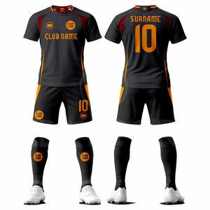 Fabricant de maillots de football au design unique en gros, ensemble d'uniformes de football personnalisés, kit d'équipe imprimé par sublimation, fournisseur OEM en gros - Product Image 1
