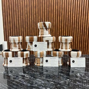 Quemador de incienso árabe hecho a mano de lujo resina epoxi y quemador Bakhoor de madera para fragancia casera Oud Bakhour para rituales religiosos - Product Image 5