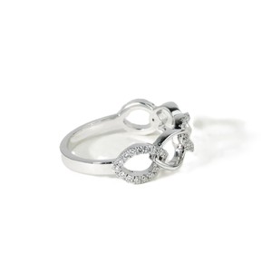 Bague en or massif 10K 14K 18K certifiée IGI avec diamant de laboratoire rond, couleur DEF, clarté VSVVS, forme marquise, chaîne torsadée - Product Image 3
