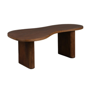 Mesa Plegable Moderna de Diseño Personalizado con Tablero de Madera y Patas de Hierro para Apartamento, Restaurante, Oficina/Conferencias, Uso en Comedor - Product Image 4