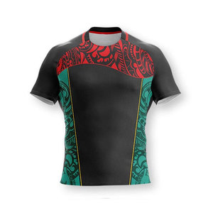 Best Manufacturer's Premium Quality Rugby Jersey Breathable Quick Dry Eco-Friendly 100% Polyester Sportswear Best Seller - Product Image 3