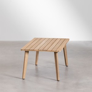 Vandana Grand Hexa <b>Oval</b> Wood <b>Coffee</b> <b>Table</b> (Solid Wood) - Product Image 3