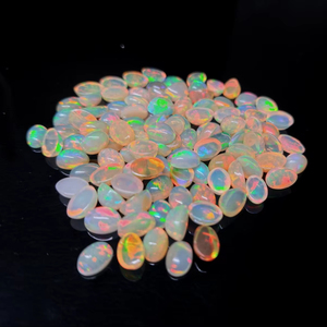 Natural Ethiopian <b>Opal</b> Cabochon Vintage Fire Gemstone Wholesale Loose <b>Opal</b> For Jewelry Making Stone - Product Image 1