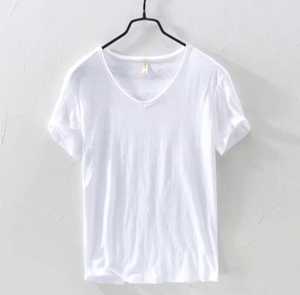 Men's O-Neck Short Sleeve T-<b>Shirt</b> Regular Fit Casual Knitted Polyester <b>Geometric</b> Pattern Anti-Shrink - Product Image 2