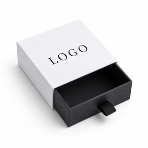 Customized High-End Hot Stamping UV Jewelry Drawer Package Box for <b>Watches</b> Embossed Logo Sponge Lining for Boutique Cosmetic - Product Image 1