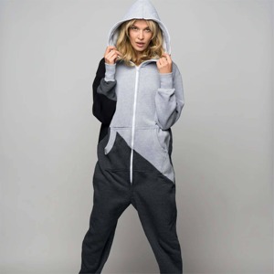 Pyjamas Onesies surdimensionnés pour adultes, unisexes, en polaire douce, vêtements de nuit d'hiver, dessin animé animalier, à capuche, pour la détente, vente en gros, directement de l'usine, OEM - Product Image 1