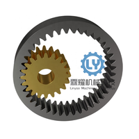 Engrenage industriel sur mesure de grande taille en acier inoxydable usiné CNC avec usinage par électroérosion à fil et tolérance de haute précision