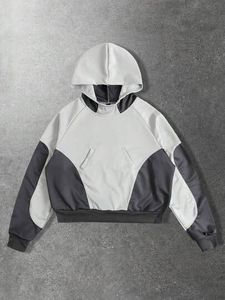 Sweat à capuche court personnalisé pour femme, impression UV, design tendance, manches longues, prix abordable, haute qualité, vente en gros - Product Image 6