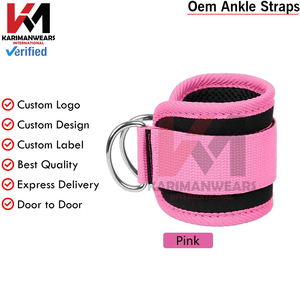Sangle de cheville Pro Fitness pour entraînement des jambes avec câble de gym, fabrication OEM - Product Image 3