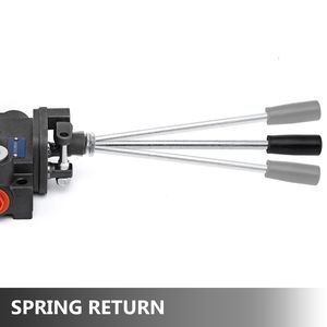 Valvola di Controllo Idraulica a 2 Bobine con Joystick, 11GPM, Valvola Direzionale Idraulica per Trattori a Doppia Azione per Sistemi Idraulici - Product Image 4