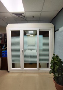 Cabina de Reuniones Insonorizada Profesional de Excelente Calidad con Construcción Duradera, Cabina de Oficina Modular para Empresas en Venta - Product Image 3