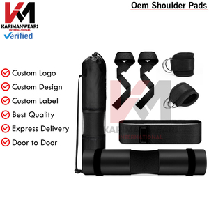 Gym Squat <b>Barbell</b> Pad Men Women Neck Shoulder Foam Cushion Bar Comfort Support OEM Supplier - Product Image 2