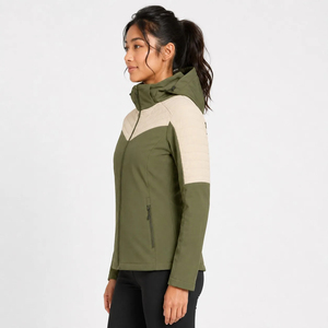 Veste softshell pour femme de qualité supérieure, respirante, imperméable, écologique, pour l'hiver, avec un matériau flexible et un intérieur doux pour un confort optimal - Product Image 4