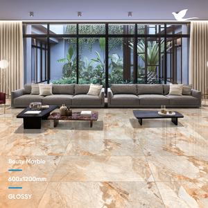 Exportador a granel 600x1200mm cuerpo completo aspecto de mármol azulejo brillante para piso cerámica azulejo de piso de porcelana duradero - Product Image 3
