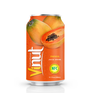 330ml de boisson de jus de papaye avec NFC VINUT Tropical vente chaude échantillon gratuit, marque privée, fournisseurs en gros (OEM, ODM) - Product Image 1