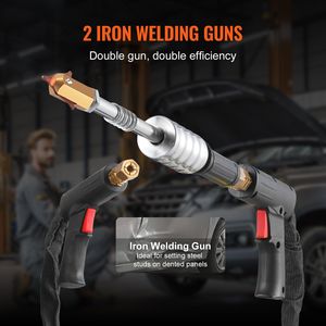 3KW Body <b>Repair</b> <b>Kit</b> Spot Welder <b>Dent</b> Puller & 2 Welding Guns for <b>Dent</b> <b>Repair</b> and Removal - Product Image 5