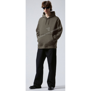 Sudadera con Capucha Casual Promocional de Último Diseño para Hombre, Patrón Sólido, Invierno, Ecológica, Antiarrugas, 100% Algodón, Secado Rápido - Product Image 3