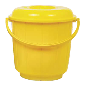 Seau simple indien de haute qualité de 20 litres avec couvercle seau en plastique léger pour le nettoyage de la maison et le stockage de l'eau - Product Image 1