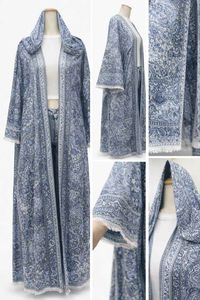 Túnica holgada estilo Kaftan Abaya de Dubái, hecha a mano, larga hasta el suelo, de manga larga, tela suave y transpirable, corte holgado, informal, para fiestas. - Product Image 5
