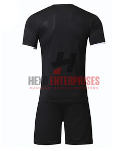 Nouvelle vente flash, uniforme de football pour hommes, manches courtes, séchage rapide, respirant, 100% polyester, personnalisable OEM - Product Image 3