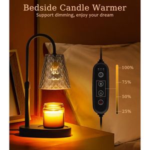 Electric Flameless Candle Warmer Lamp with <b>Timer</b> Adjustable Height Top Lamp Shade for Jar Candles - Product Image 4