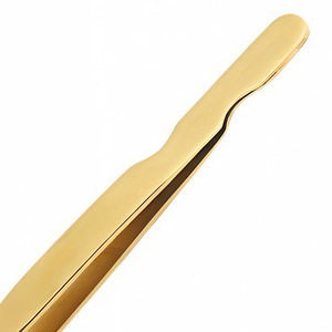 High Quality Professional Durable Anti-Magnetic Japanese Steel <b>Mink</b> <b>Eyelash</b> <b>Extension</b> Tweezers with Custom Logo Customized Color - Product Image 5