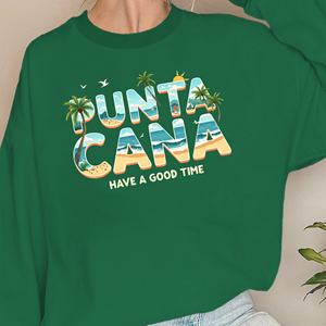 PUNTA <span class=keywords><strong>CANA</strong></span> lettere tropicali felpe donna - Product Image 3