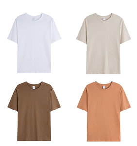 เสื้อยืดคอตตอนสั่งทำขายส่ง ทรงทันสมัย แขนสั้น ยูนิเซ็กซ์ คอกลม 220 กรัม ดีไซน์เรียบง่าย สวมใส่สบาย ระบายอากาศได้ดี เป็นมิตรต่อสิ่งแวดล้อม มีไซส์พลัส - Product Image 1