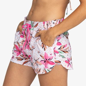 Shorts de Sublimación Floral para Mujer de Primera Calidad, Secado Rápido, Ligeros, 100% Poliéster, Shorts de Baño Personalizados, Ropa Deportiva de Playa - Product Image 4