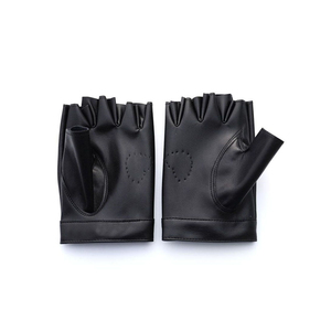 Guantes de Cuero de Medio Dedo para Baile - Guantes de Pole Dance con Medio Dedo y Agarre Fuerte, la Mejor Calidad - Product Image 2