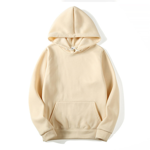 Sudaderas con Capucha de Forro Polar de Poliéster Teñido Liso para Invierno con Logotipo Personalizado, Sudaderas Casuales de Color Sólido para Hombre - Product Image 2