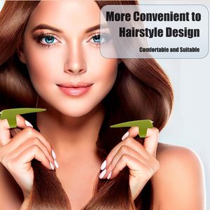 Herramienta de Alta Calidad de Acero Inoxidable para Separar el Cabello y Anillos de Color para Tratamientos Profesionales de Corte y Extensiones de Cabello - Product Image 5
