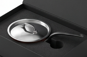 Copper Sauce <b>Pan</b> With Stainless Steel Lid And Silicone <b>Handle</b> For Kitchenware Home Hotel And Restaurant Use - Product Image 6
