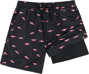 Latest Design <b>Men's</b> Swim <b>Trunks</b> Summer Beach Shorts <b>Mens</b> Sublimated Swim <b>Trunks</b> with Compression Liner - Product Image 3