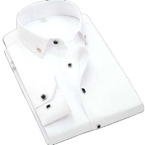 Camisa de Manga Larga para Hombre, de Lujo, Corte Entallado, Precio Económico, 100% Algodón, Nueva Colección de Otoño, Ropa Formal de Oficina, Venta al Por Mayor de Fábrica Exclusiva - Product Image 5