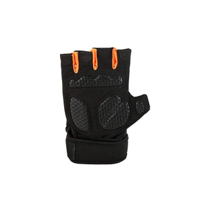 Gants de musculation confortables en néoprène à demi-doigts, respirants, avec fermeture à lacets pour hommes, pour la gym, le fitness et l'entraînement sportif - Product Image 3