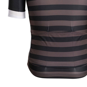 Maillot de cyclisme personnalisé pour homme, léger, coupe-vent, extensible dans quatre directions, en polyester et élasthanne, fermeture éclair, manches longues - Product Image 3