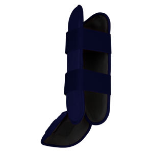 Protection des jambes personnalisée avec logo et couleur, protège-tibias pour l'entraînement au baseball, confortables, à double sangle, en cuir. - Product Image 5